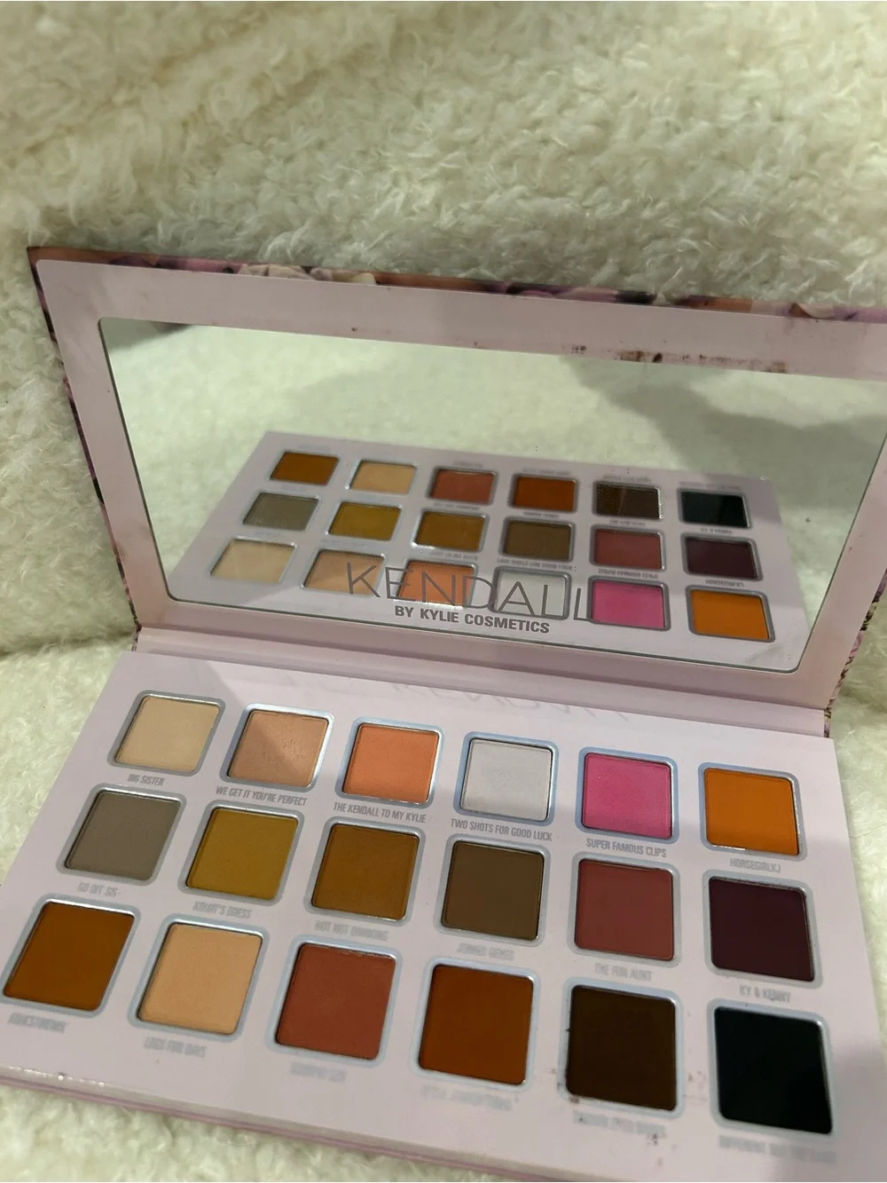 Kylie Cosmetics Kendall Eyeshadow Palette - Pink, Orange, Brown